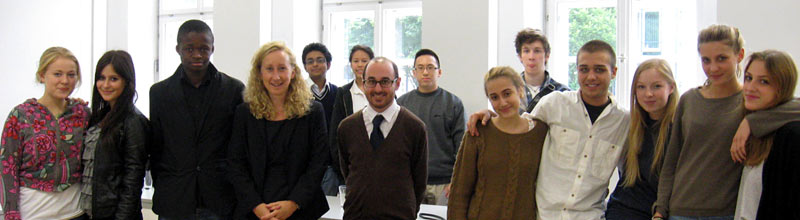Berlin International School students visit Globe Business College Munich
