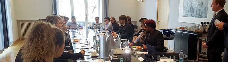 1st Year Students visit Commerzbank, March 2019