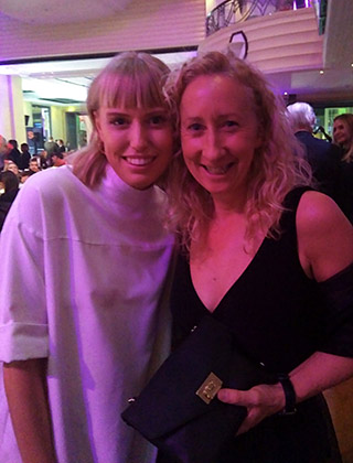 Susan and LEA (Lea-Marie Becker) - Audi Generation Awards, December 2019